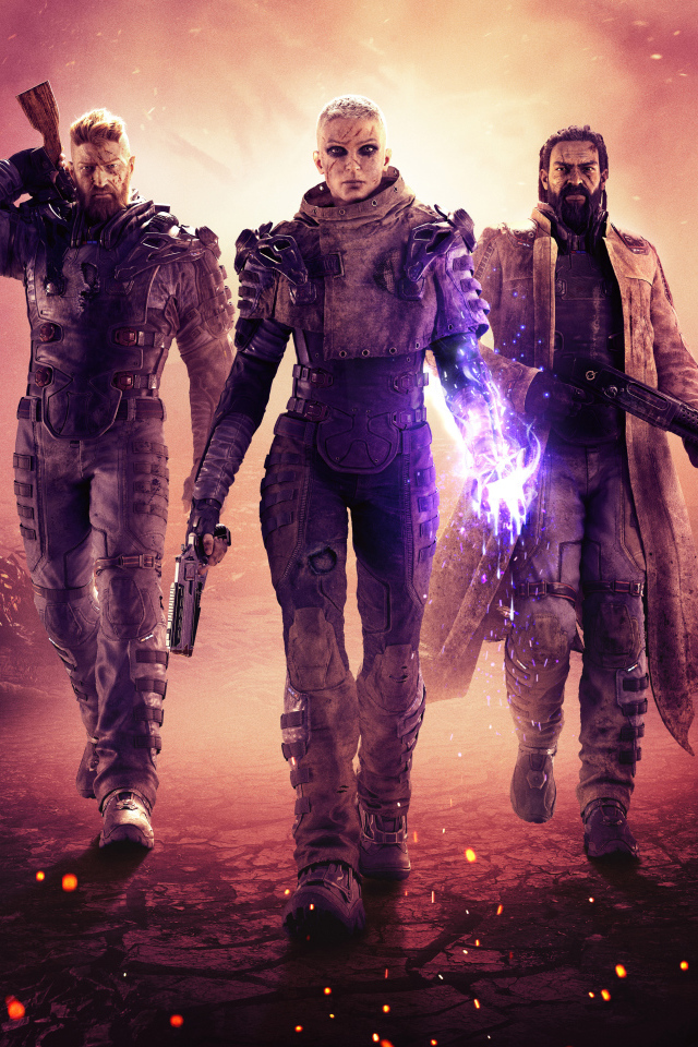 Супергерои новой игры  Outriders для PlayStation