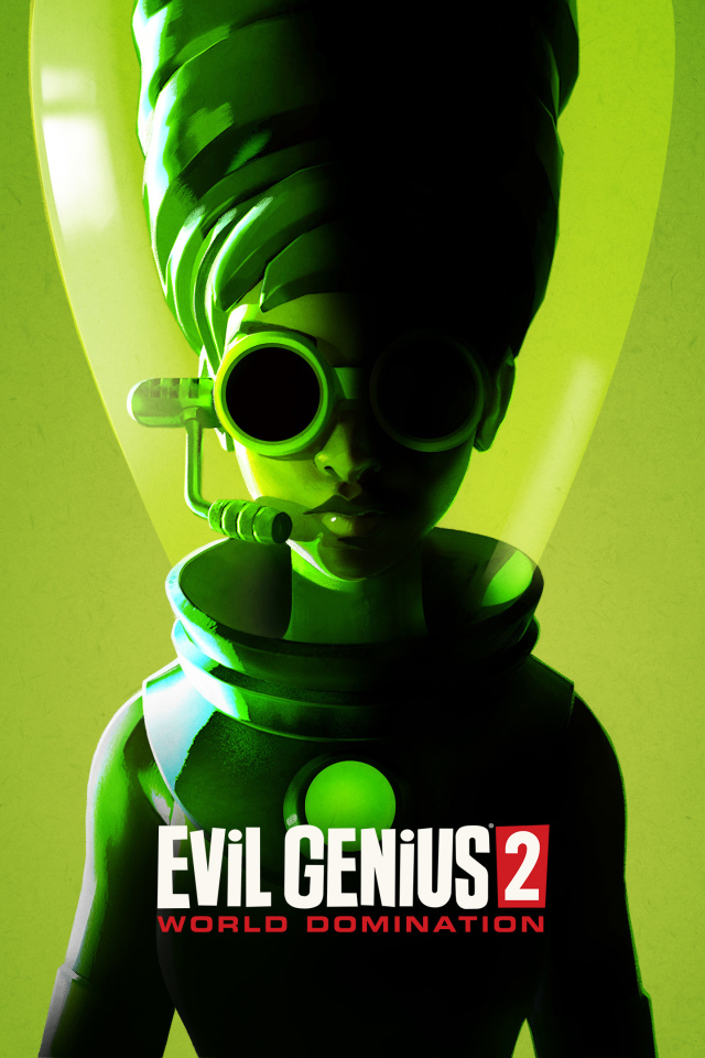 Zalika mad scientist character in the game Evil Genius 2, 2021