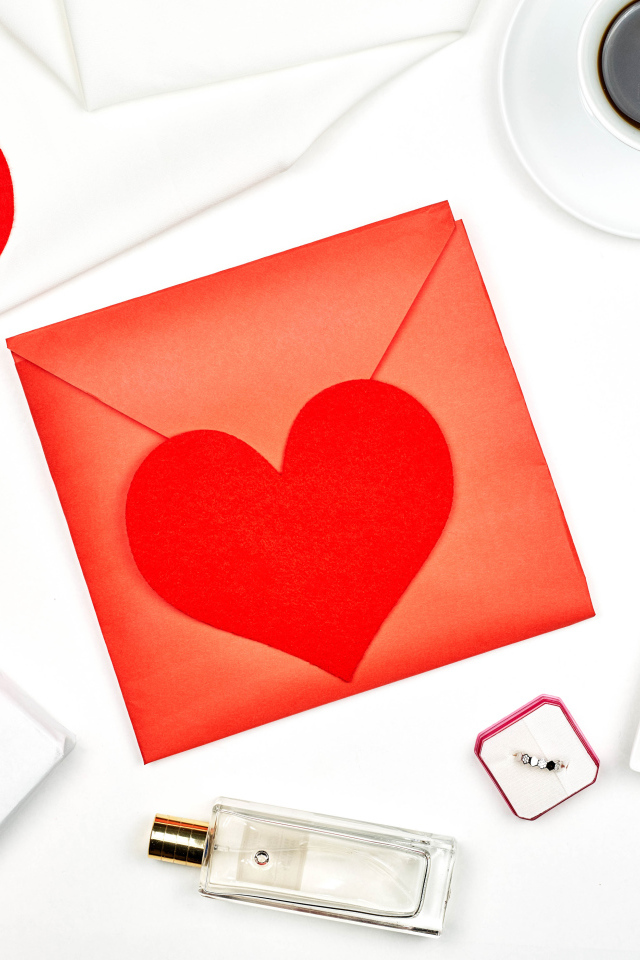 Письмо и подарки для девушки на день влюбленных