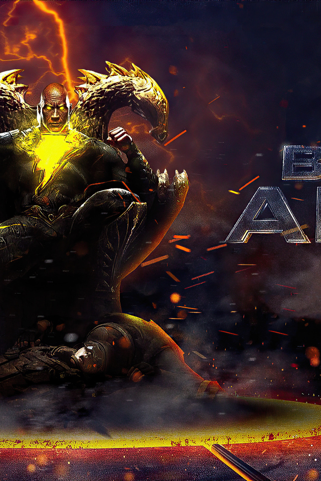 Постер фильма Черный Адам, 2022