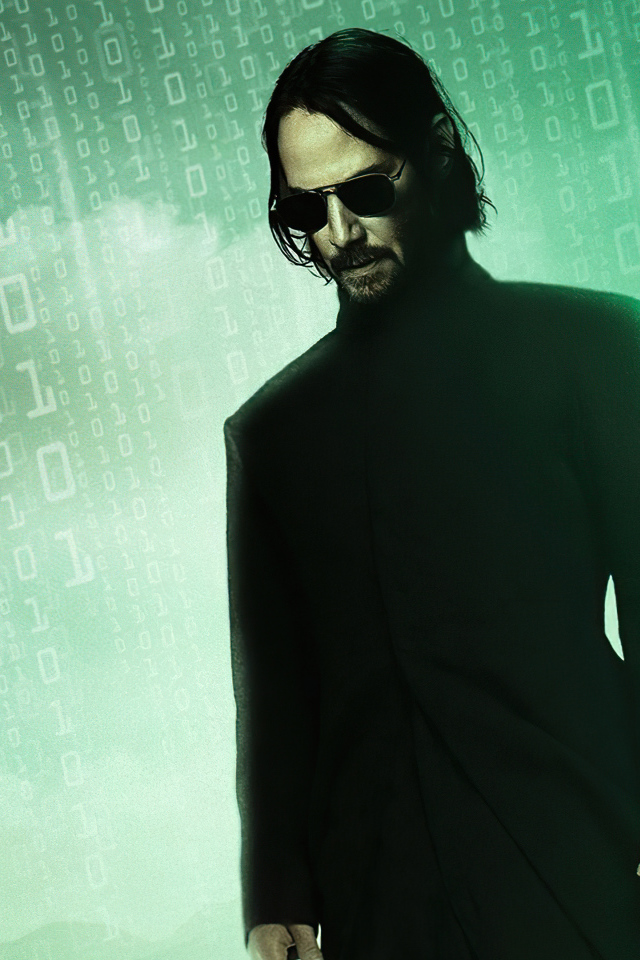 Персонаж Нео в новом фильме Матрица: Воскрешение, 2021