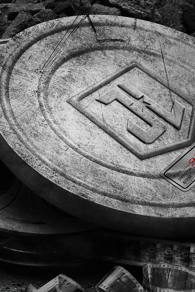 Старая бобина с фильмом Лига справедливости Зака Снайдера, 2021