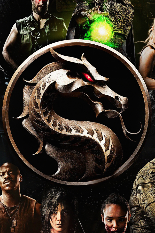 Постер нового фильма Мортал Комбат, 2021