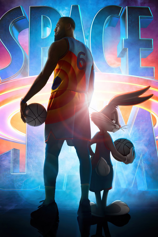 Постер нового фильма Космический джем: Новое поколение, 2021