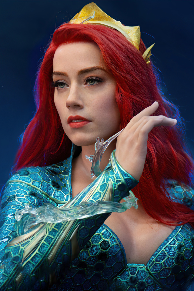 Рыжеволосая девушка Мера персонаж фильма Аквамен 2, 2022