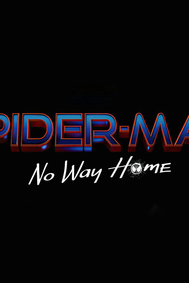 Постер нового фильма Человек-паук: Нет пути домой на черном фоне