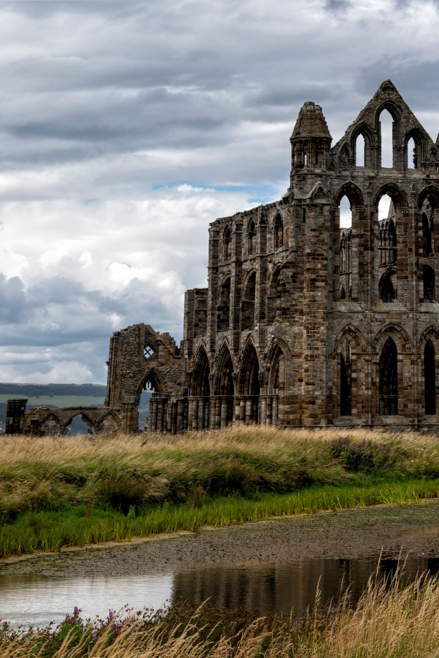 Монастырь Аббатство Уитби, Англия