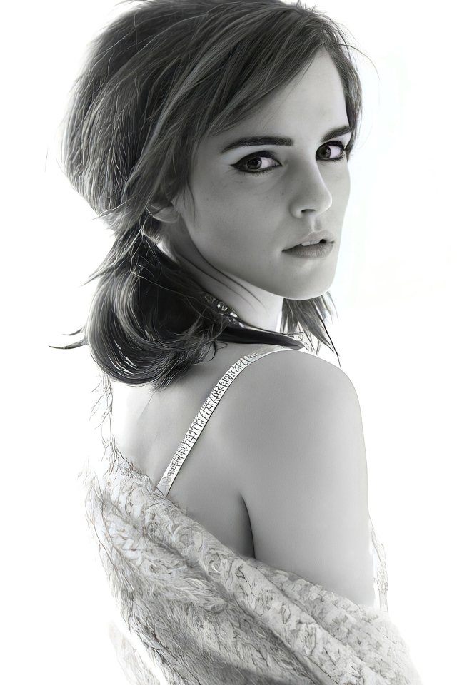 Милая настоящая девушка актриса Эмма Уотсон