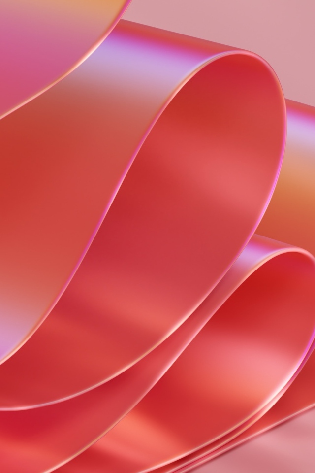 Лента 3д на розовом фоне