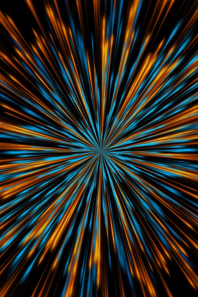 Яркая разноцветная вспышка иллюзия