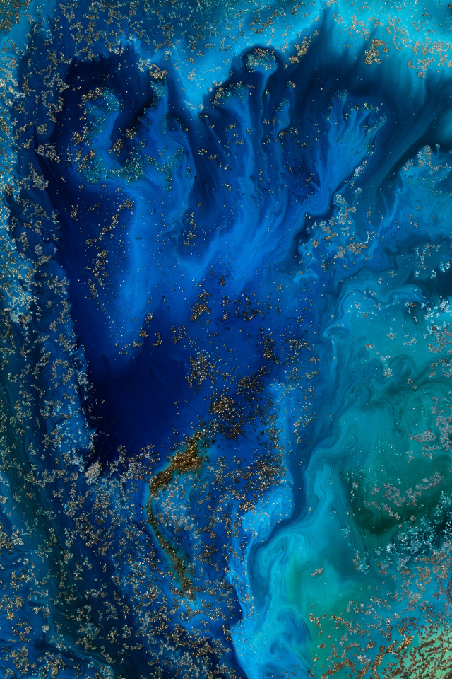 Разные оттенки голубой иллюзии