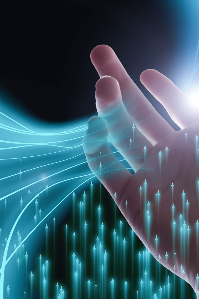 Рука ловит нейронные волны 