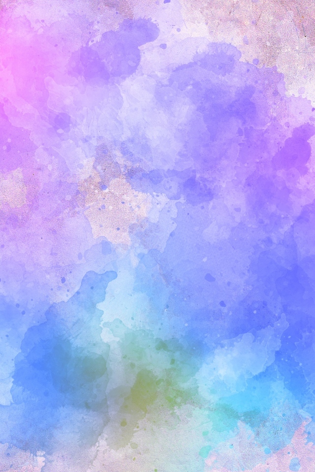 Разноцветные размытые краски 