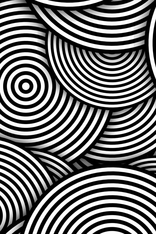 Черно белая иллюзия