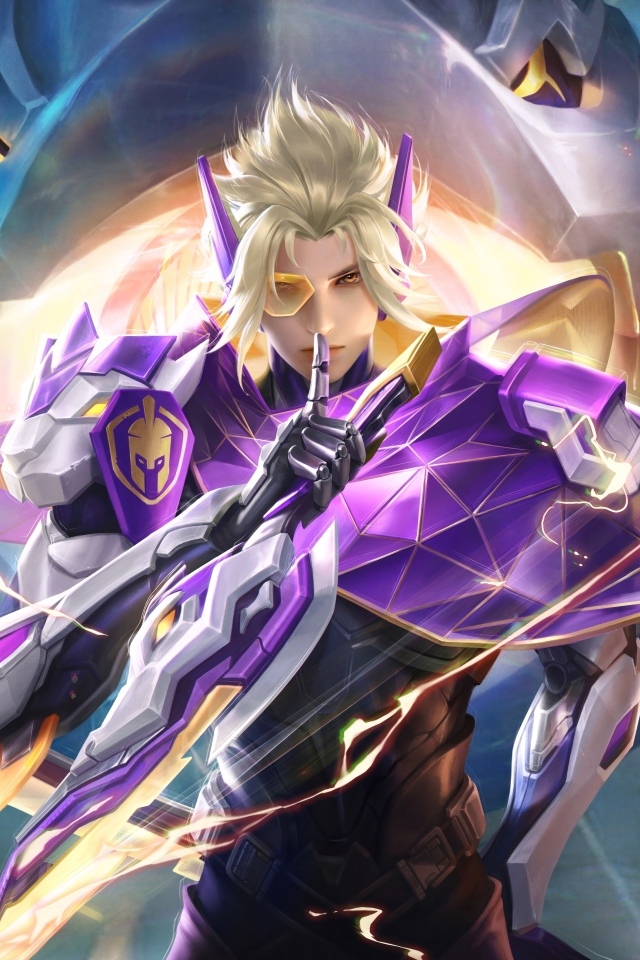 Мужчина аниме с белыми волосами