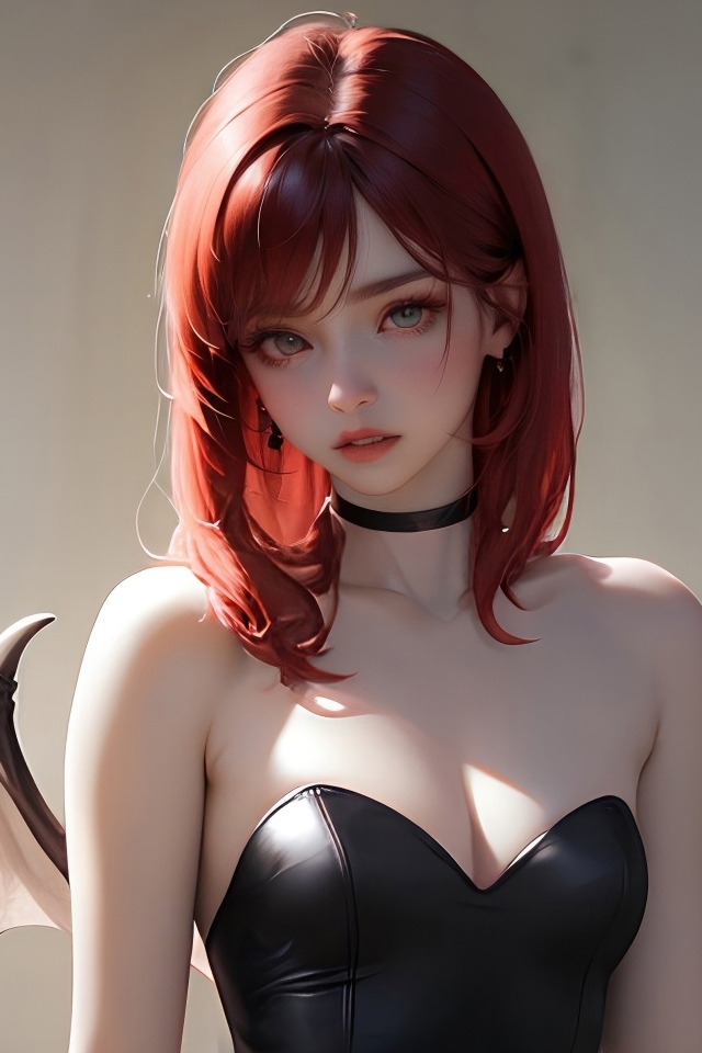 Девушка аниме с крыльями 