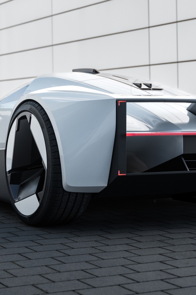 Спорткар Polestar Synergy 2023 года вид сзади