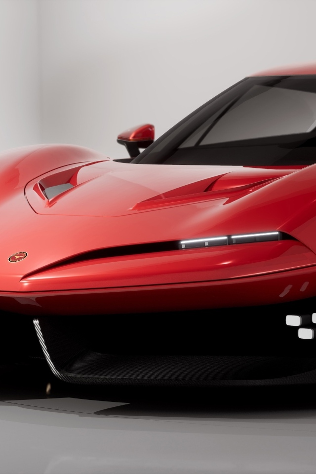 Вид спереди на автомобиль Bizzarrini The Giotto