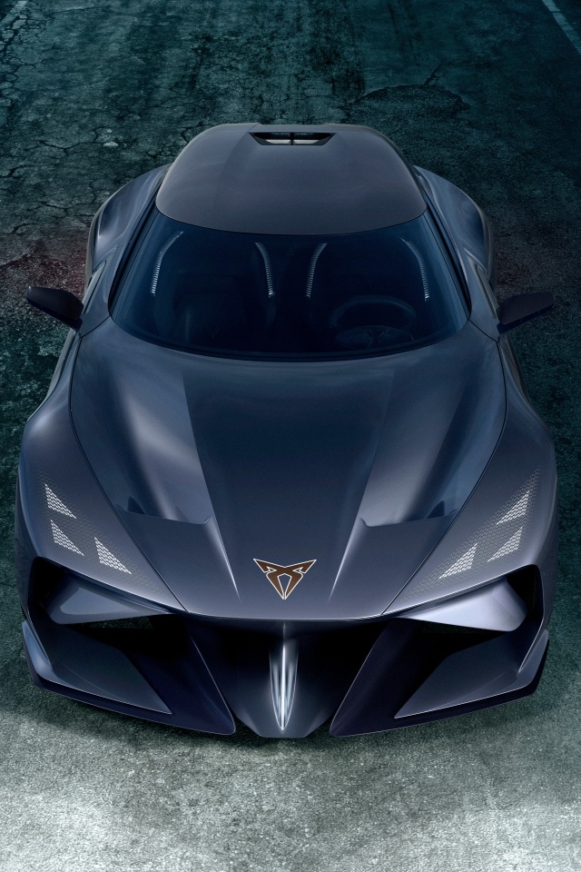 Новый быстрый автомобиль Cupra DarkRebel