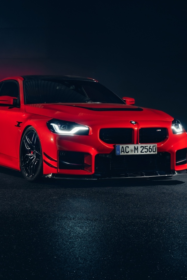 Красный автомобиль AC Schnitzer ACS2 Sport 2023 года