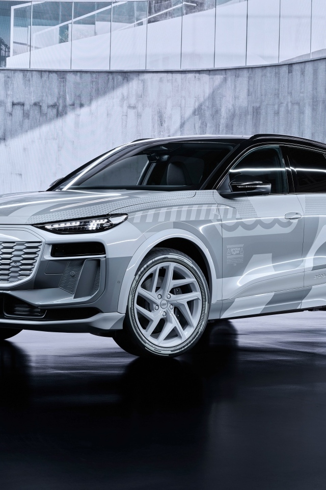 Автомобиль Audi Q6 E-Tron Prototype Show Car 2023 года
