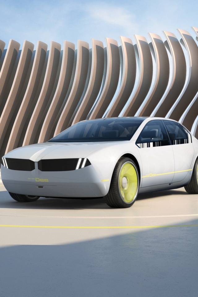 Футуристический автомобиль BMW I Vision Dee Concept 2023