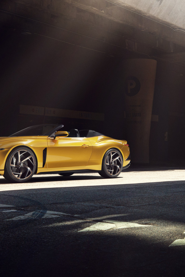 Кабриолет Bentley Bacalar  в ангаре