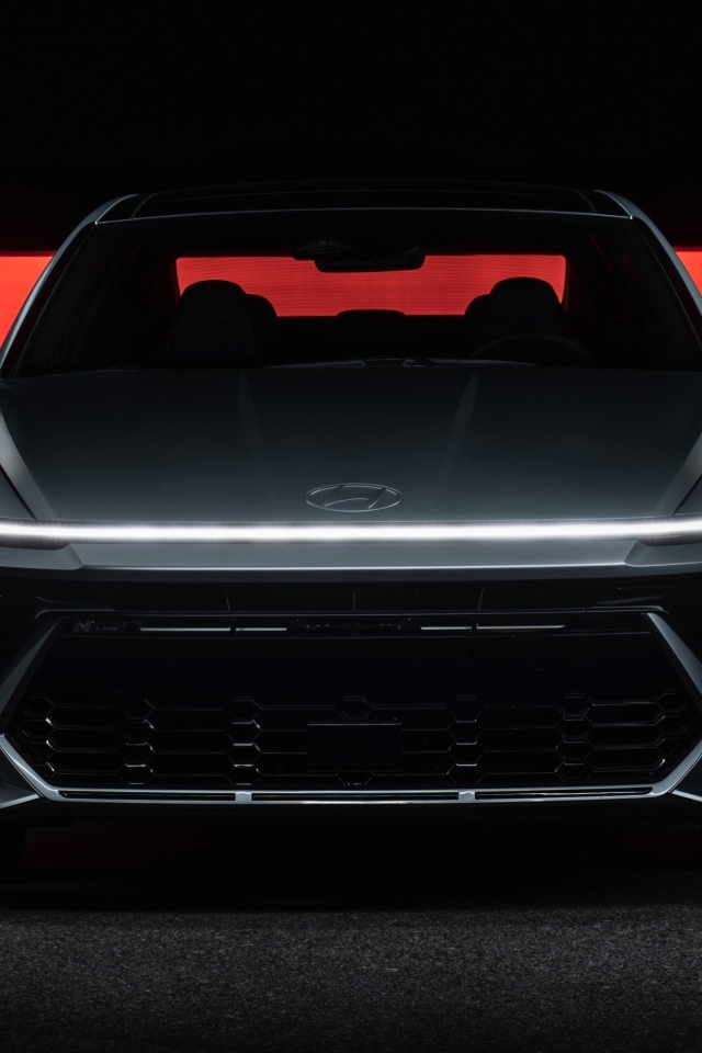 Автомобиль Hyundai Sonata N Line 2024 года вид спереди