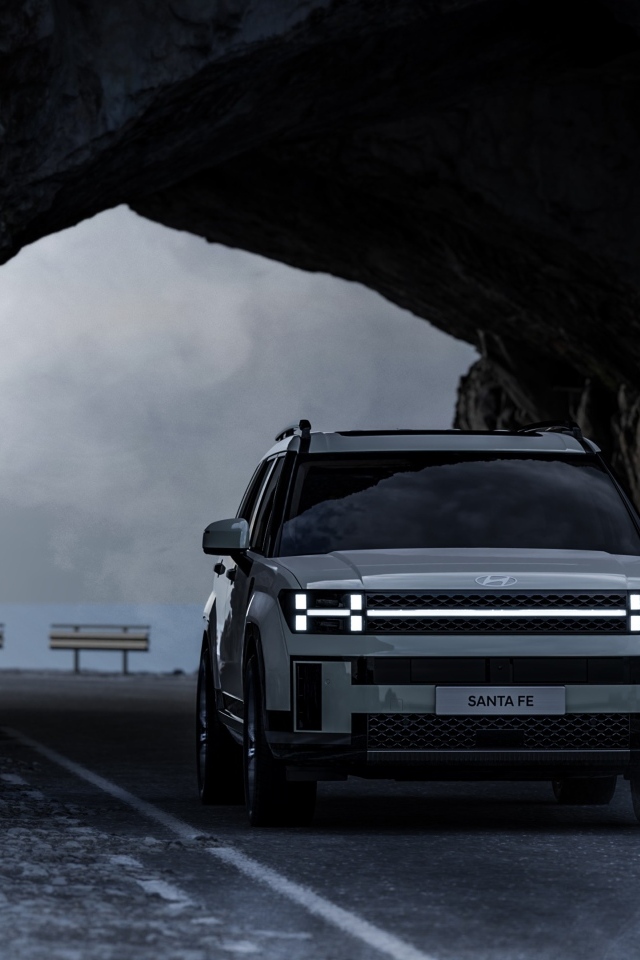 Новый автомобиль Hyundai Santa Fe 2024 года