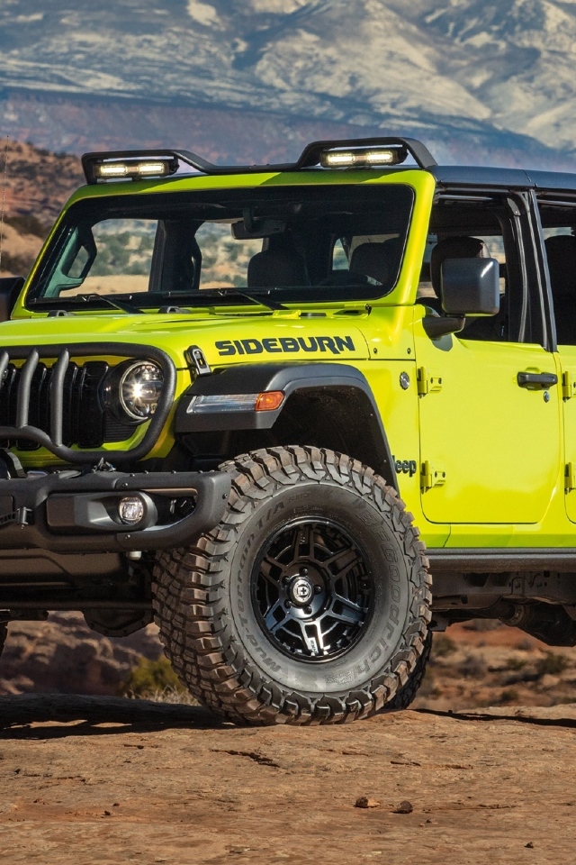 Внедорожник Jeep Gladiator Rubicon Sideburn Concept 2023 года