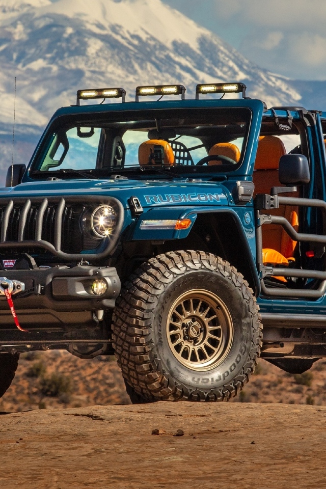 Внедорожник Jeep Wrangler Rubicon 4xe Departure Concept 2023 года