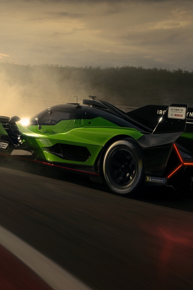 Быстрый спортивный автомобиль Lamborghini SC63 2023 года