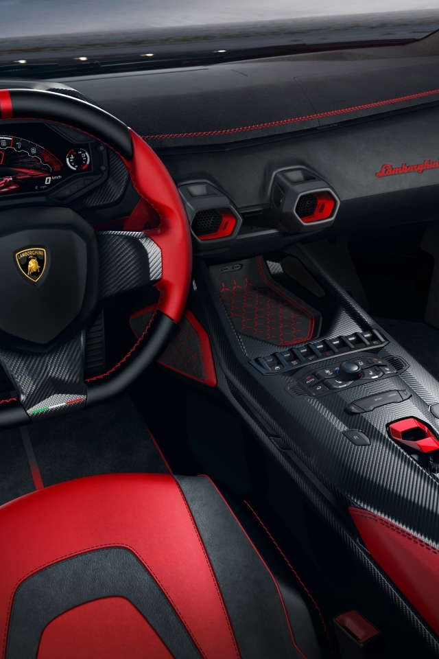 Салон автомобиля Lamborghini Invencible 2024  года