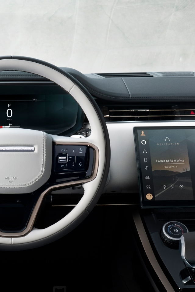 Салон автомобиля Range Rover Sport PHEV