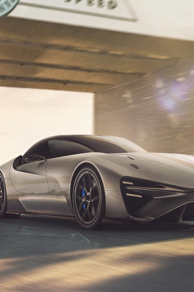 Дорогой новый автомобиль Lexus Electrified Sport Concept