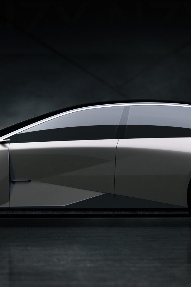 Вид сбоку на автомобиль Lexus LF-ZC