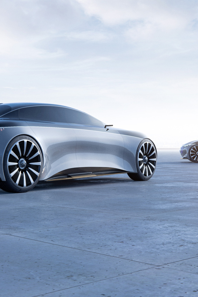 Новый автомобиль Mercedes Vision EQS