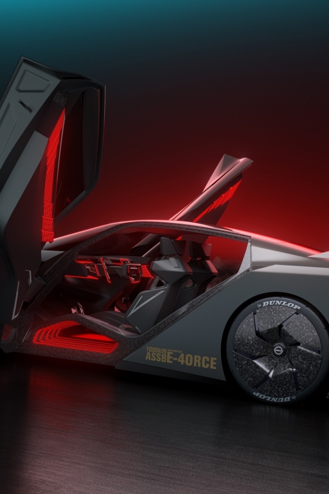 Открытые двери в автомобиле Nissan Hyper Force