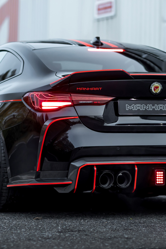 Автомобиль Manhart MH4 GTR II 2022 вид сзади