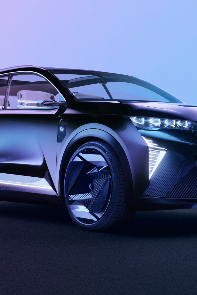 Стильный автомобиль Renault Scénic Vision 2022 года