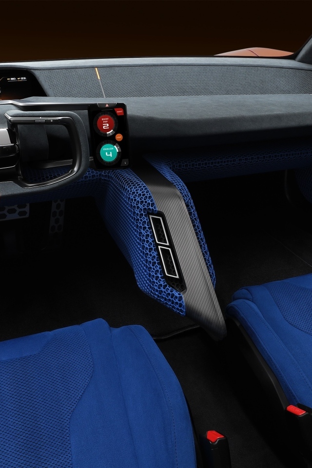 Салон автомобиля Toyota FT-Se