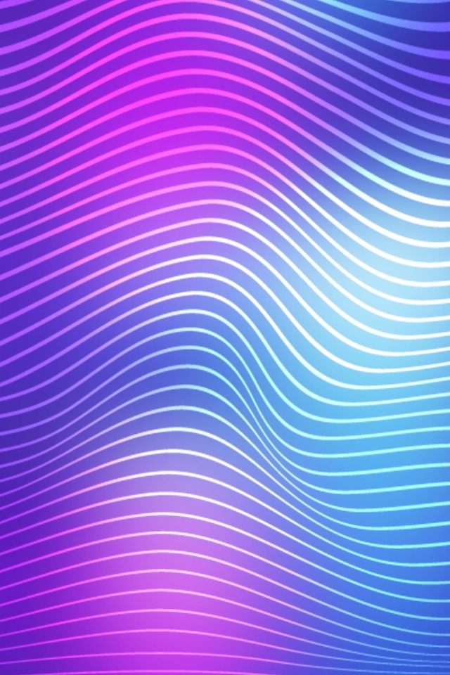 Тонкие неоновые волны текстура 