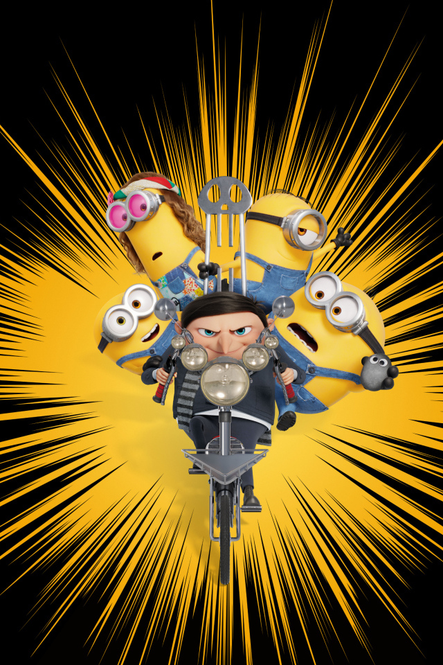 Постер мультфильма Миньоны: Грювитация