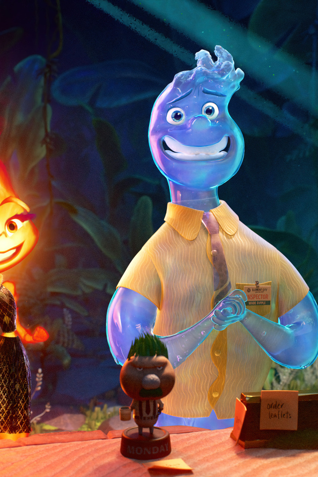 Персонажи нового мультфильма Элементарно, 2023