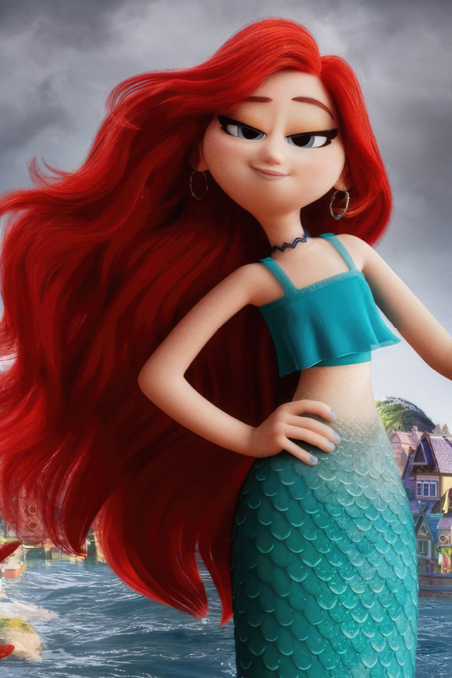 Chelsea the Little Mermaid cartoon character Ruby Gilman: The Adventures of a Teenage Kraken