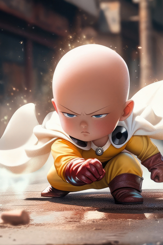 Маленький ребенок супергерой