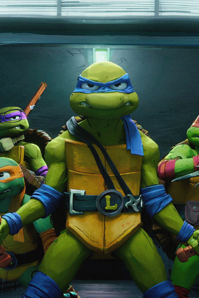 Новый анимационный фильм Черепашки-ниндзя: Погром мутантов