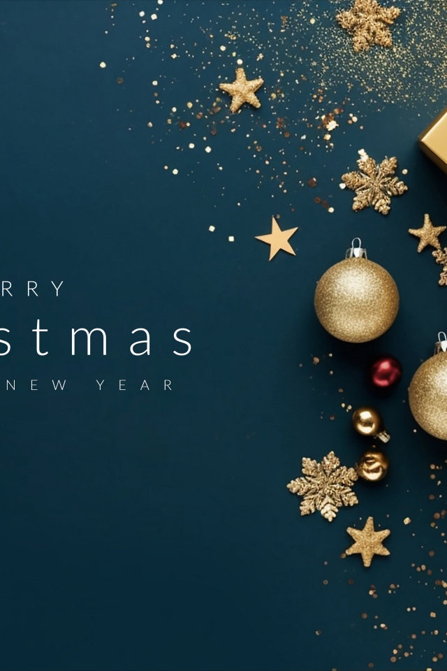 Открытка на Рождество 2024