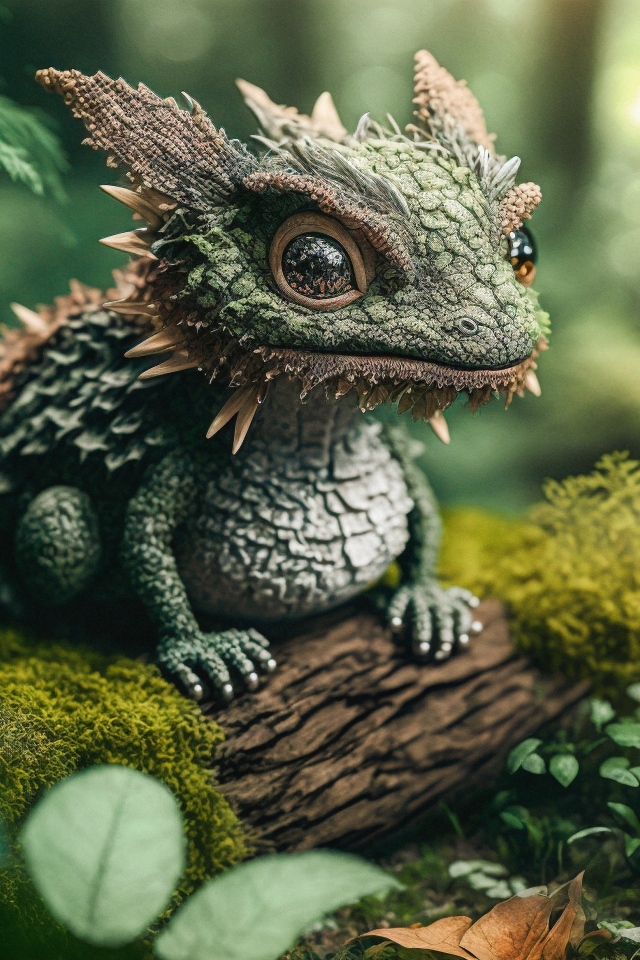 Маленький фантастический дракон 