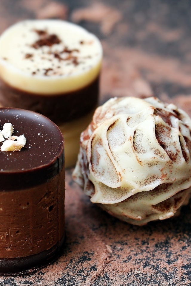 Красивые шоколадные конфеты 